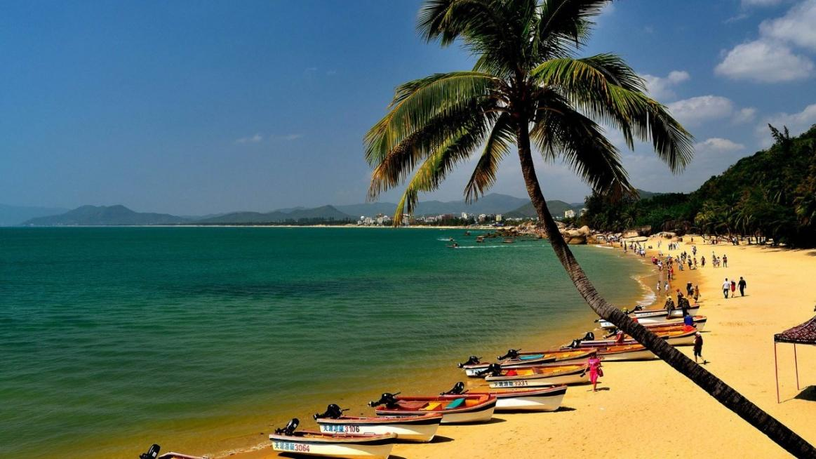 海南，尊敬的领导与朋友们共聚一堂